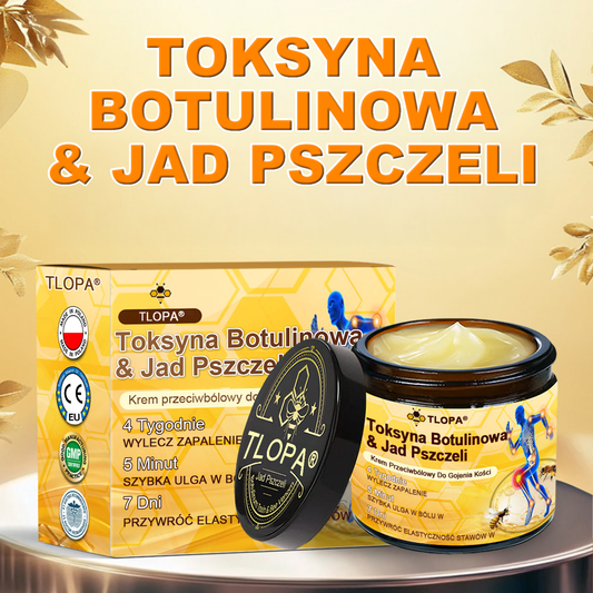 🦴TLOPA® Toksyna botulinowa i jad pszczeli Krem przeciwbólowy do gojenia kości🔥