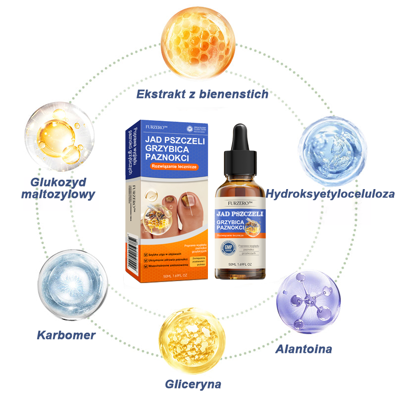 🐝👣Furzero™ Bienengift Nagelpilz Leczenie: Całkowite rozwiązanie problemu grzybicy paznokci🌟👣👣👣👣