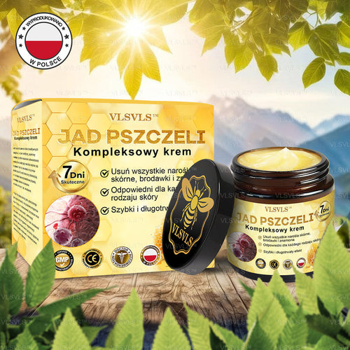 VLSVLS™ Krem Komprehensywny z Jadami Pszczół 🇵🇱 Rekomendowany przez Dermatologów🐝🐝