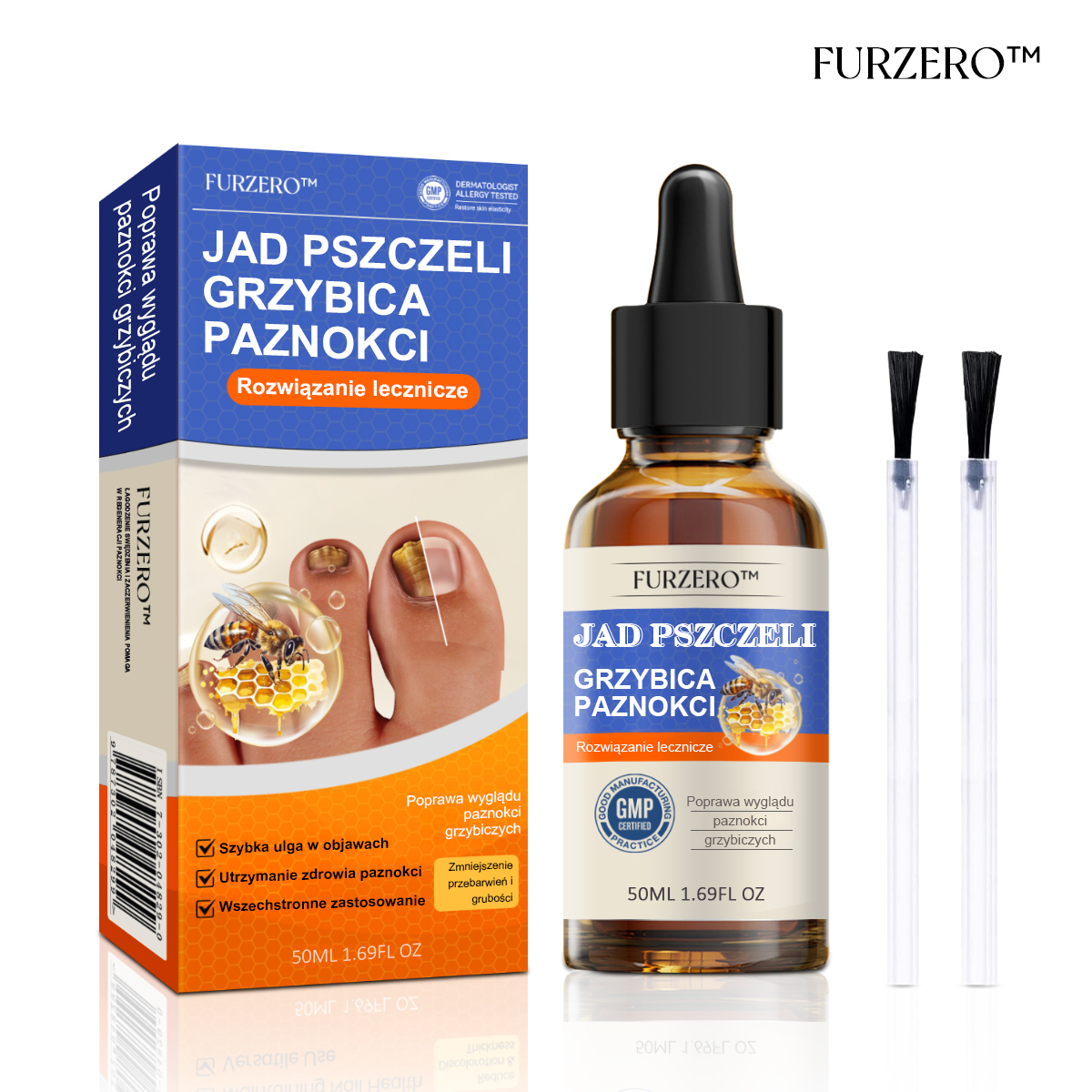 🐝👣Furzero™ Bienengift Nagelpilz Leczenie: Całkowite rozwiązanie problemu grzybicy paznokci🌟👣👣👣👣