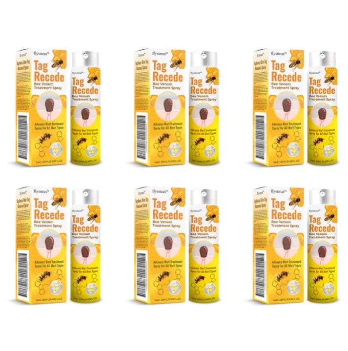 🐝flysmus™ Sprej z jadem pszczelim do usuwania brodawek i znamion skórnych 🐝🐝🐝🐝