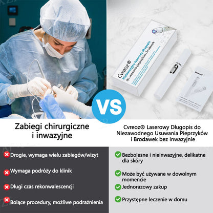 Cvreoz® nowy nieinwazyjny laser do usuwania pieprzyków i brodawek 🎉🎉🎉🎉