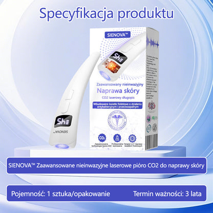 SIE𝖭𝖮𝖵𝖠™ Zaawansowany nieinwazyjny laser CO₂ do naprawy skóry 🎉 (Delikatnie usuwa brodawki, znamiona, plamy starcze i narośla skórne – bez bólu, bez zamieszania!)🔥