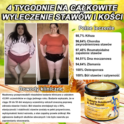 🦴TLOPA® Toksyna botulinowa i jad pszczeli Krem przeciwbólowy do gojenia kości🔥🔥