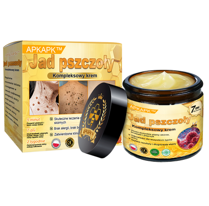 ΑPΚΑPK™ Jad Pszczoły Kompleksowy Krem🥇pomaga w leczeniu problemów skórnych, takich jak: zmarszczki, blizny, plamy pigmentacyjne, rozstępy, trądzik, łuszczyca, egzema, zmiany skórne, podrażnienia, stany zapalne i inne problemy skórne🔥🔥