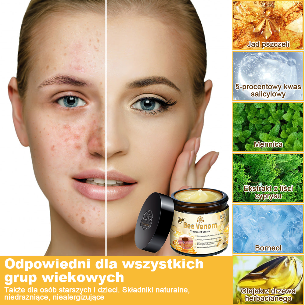 🏵️Turonu™ leczniczy krem do skóry z jadem pszczelim (zalecany przez AAD)🌷🌷