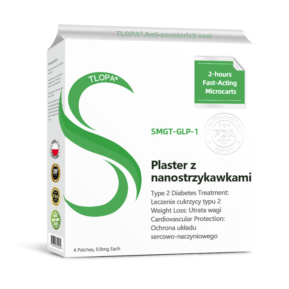 [Zobacz rezultaty po 7 dniach]💐𝗧𝗟𝗢𝗣𝗔® SMGT-GLP-1 Nano Microneedle Patch (bezbolesny, długotrwały, pomagający w leczeniu cukrzycy, otyłości i chorób układu krążenia)💐