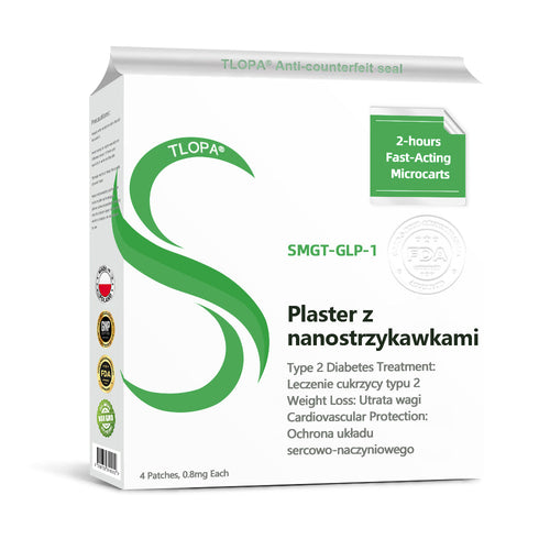 [Zobacz rezultaty po 7 dniach]💐𝗧𝗟𝗢𝗣𝗔® SMGT-GLP-1 Nano Microneedle Patch (bezbolesny, długotrwały, pomagający w leczeniu cukrzycy, otyłości i chorób układu krążenia)💐
