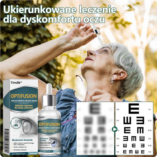 ✨Timilk® OptiFusion Nano Krople do oczu Serum✨