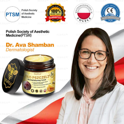 VLSVLS™ Krem Komprehensywny z Jadami Pszczół 🇵🇱 Rekomendowany przez Dermatologów🐝🐝🐝🐝