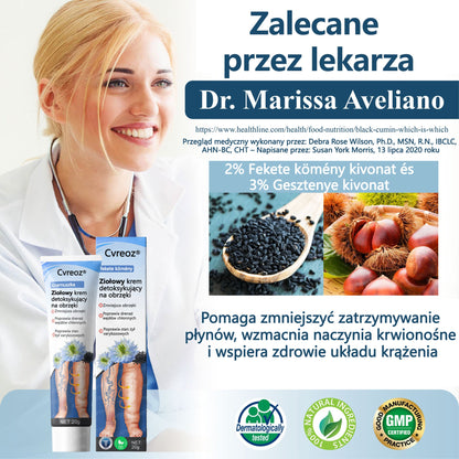 💧💧ATTDX® Krem ziołowy łagodzący obrzęki z czarnuszką💧