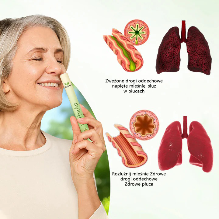 Timilk® HerbaAir Oczyszczacz Płuc z Dziewanny 💖