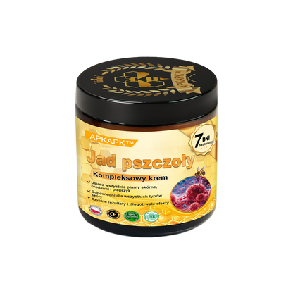 ΑPΚΑPK™ Jad Pszczoły Kompleksowy Krem🥇pomaga w leczeniu problemów skórnych, takich jak: zmarszczki, blizny, plamy pigmentacyjne, rozstępy, trądzik, łuszczyca, egzema, zmiany skórne, podrażnienia, stany zapalne i inne problemy skórne🔥🔥