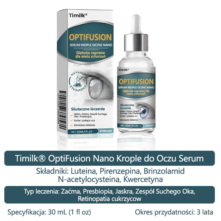 ✨Timilk® OptiFusion Nano Krople do oczu Serum✨