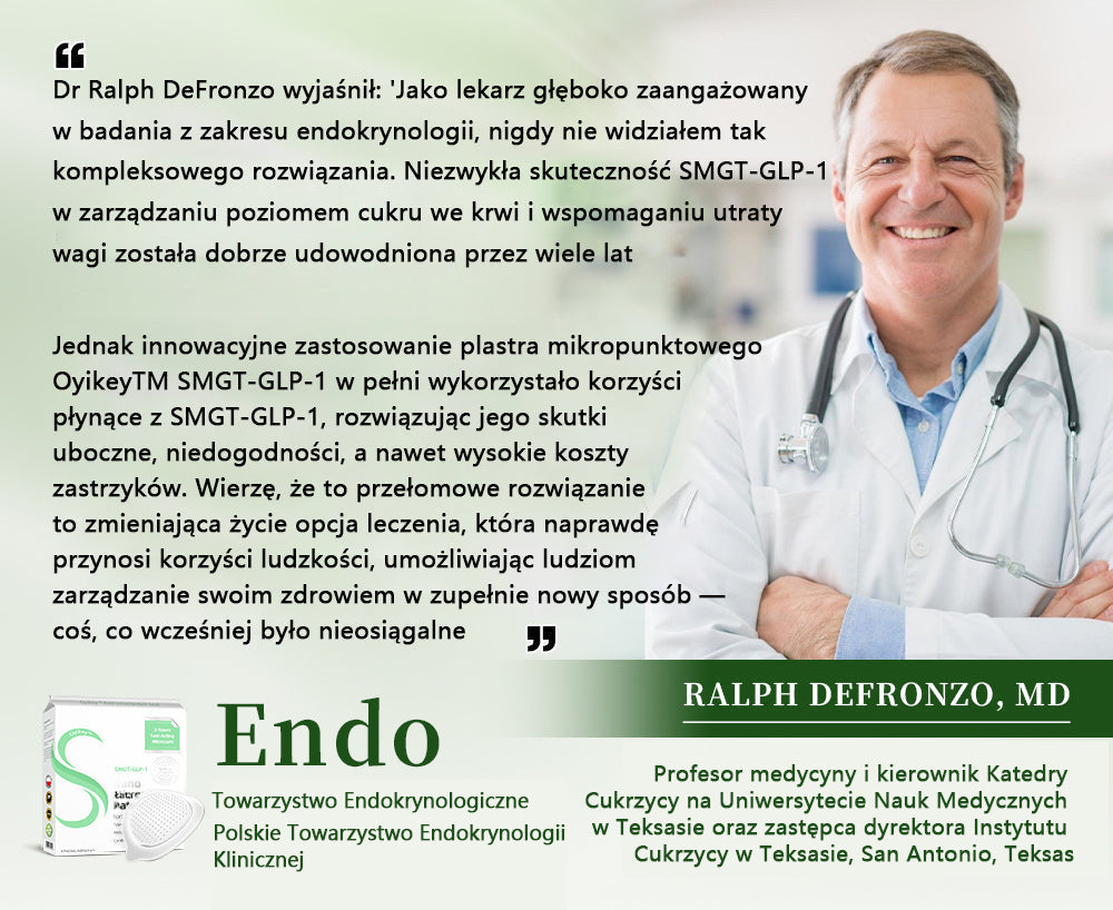 [Zobacz rezultaty po 7 dniach]💐𝗧𝗟𝗢𝗣𝗔® SMGT-GLP-1 Nano Microneedle Patch (bezbolesny, długotrwały, pomagający w leczeniu cukrzycy, otyłości i chorób układu krążenia)💐