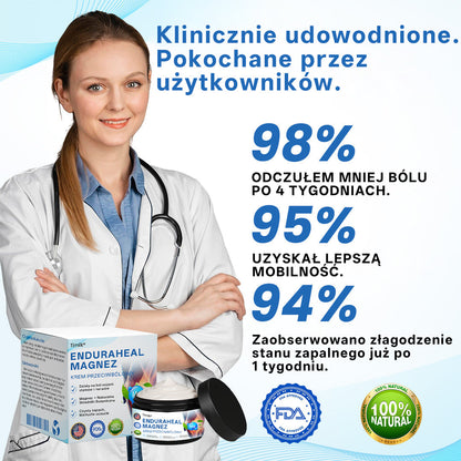 Timilk® EnduraHeal magnezowy krem przeciwbólowy (na zapalenie stawów, neuropatie, reumatyzm, urazy sportowe i nie tylko)🔥🔥🔥