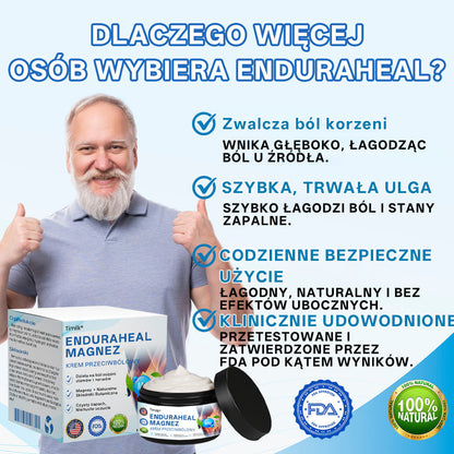 Timilk® EnduraHeal magnezowy krem przeciwbólowy (na zapalenie stawów, neuropatie, reumatyzm, urazy sportowe i nie tylko)🔥🔥🔥