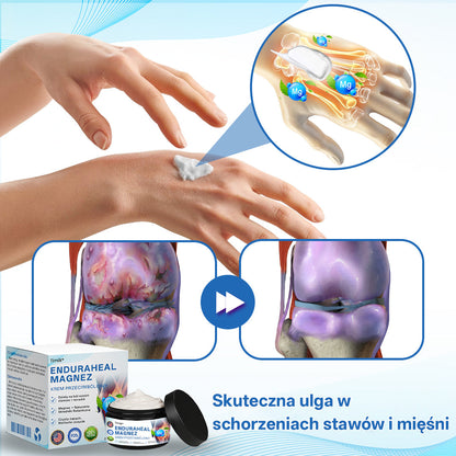 Timilk® EnduraHeal magnezowy krem przeciwbólowy (na zapalenie stawów, neuropatie, reumatyzm, urazy sportowe i nie tylko)🔥🔥🔥